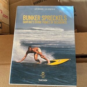 Bunker Sprekels Surfings Devine Prince Of Decadence Book Hardback